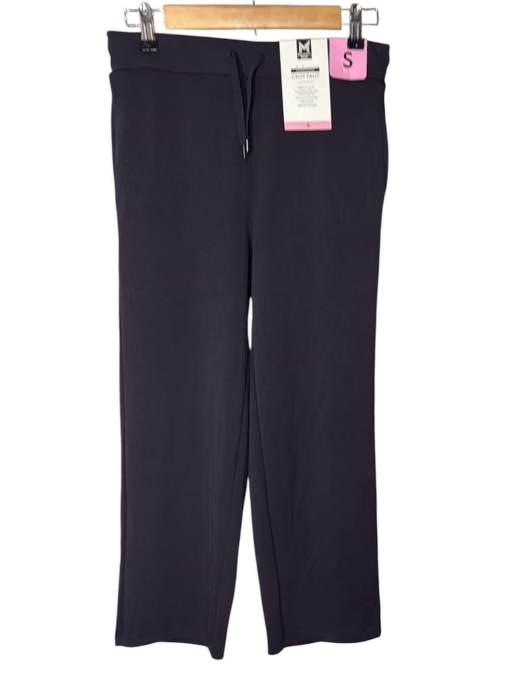 Member's Mark Sandwash Crop Pant - charcoal gray Women’s size small | f